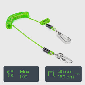 NLG Lichtgewicht coil lanyard